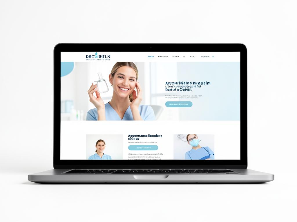 Site de clínica odontológica criado pela Nexy Agency