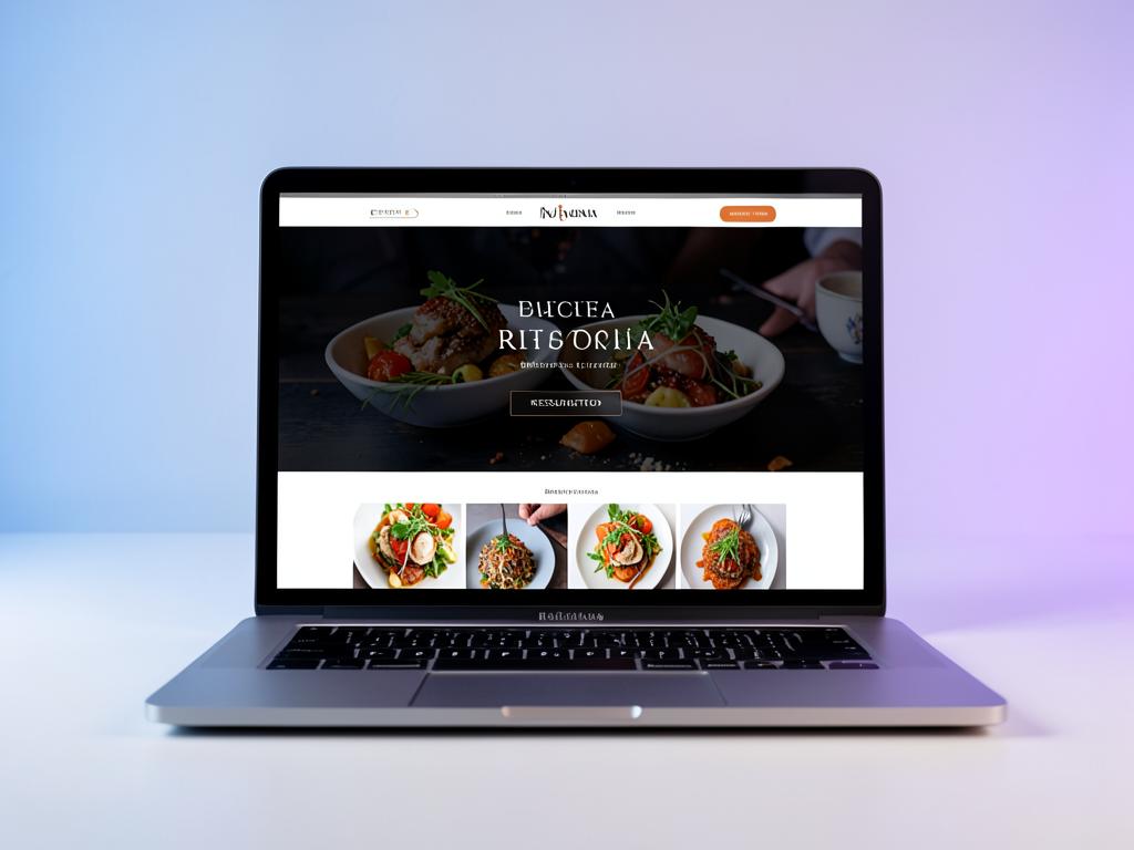 Site de restaurante criado pela Nexy Agency